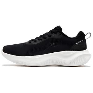 361° Износостойкие низкие повседневные беговые кроссовки женские Obsidian Black/Feather White, цвет Obsidian Black/Feather White