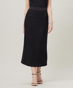 обтягивающая юбка из расколотой водоросли