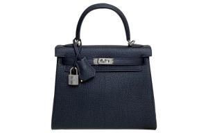 Кожаная сумка Kelly Togo от HERMES для женщин Нуар Черный