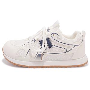 SNXR Женские повседневные туфли с низкой посадкой, дышащие, с амортизацией, бежево-синего цвета