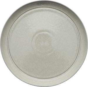 Набор обеденных тарелок Staub, 4 штуки, 26 см, белый трюфель