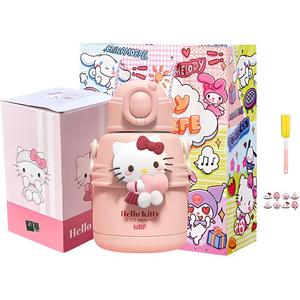 Hello kitty термостакан из нержавеющей стали 600 мл Sanrio, розовый