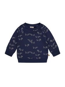 Свитер loud + proud Dackel, темно-синий