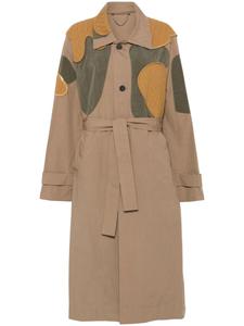 Тренч Craig Green с нашивками, нейтральный