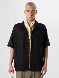 Рубашка на пуговицах Comfort fit VAMOS CLO Maranta, черный