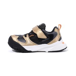 Антискользящие и износостойкие дышащие детские повседневные кроссовки для детей 3-7 лет MoonStar, черный