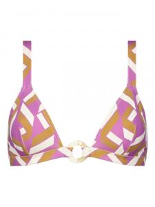 ERES топ бикини Must с геометричным принтом, фиолетовый