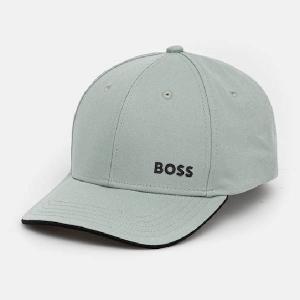 Бейсболка Boss Six-Panel In Cotton Twill With Printed Logo, светло-зеленый