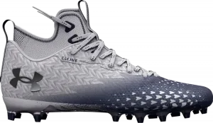 Бутсы Under Armour Spotlight Clone 3.0 MC White Midnight Navy, белый