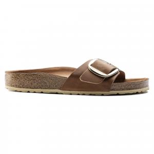 Сандалии Birkenstock Madrid Big Buckle Natural Leather Oiled 1006525, коричневый