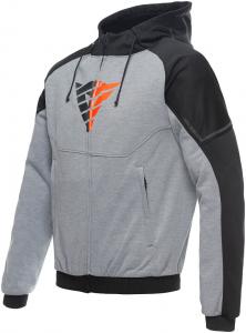 Толстовка мотоциклетные Dainese Daemon-X Safety Zip, серый