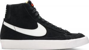 Кроссовки Nike Blazer Mid '77 Suede 'Black White', черный