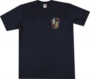 Футболка Supreme Laugh Now Tee 'Navy', синий