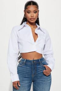 Рубашка Fashion Nova LT4737, белый