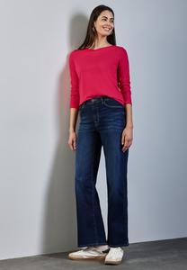 Топ с длинными рукавами Street One, розовый