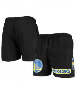 Мужские черные сетчатые шорты golden state warriors capsule Pro Standard, черный