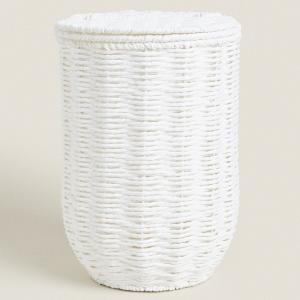 Корзина со съемной крышкой Zara Home Bathroom Wastepaper, белый