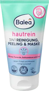 Очищение пилинг и усиление Маска 3в1 для очищения кожи 150мл Balea