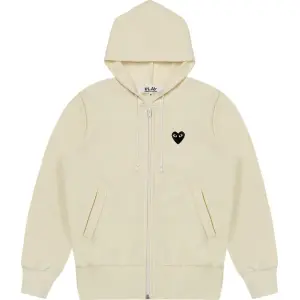 Худи Comme des Garçons PLAY Zip-Up Hoodie 'Yellow', желтый