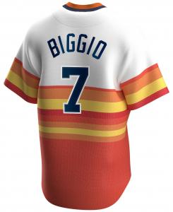 Футболка Nike Men's Craig Biggio Houston Astros Coop Player, мульти