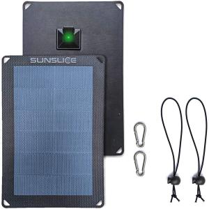 Солнечная панель Sunslice Fusion 6 портативная, черный / синий