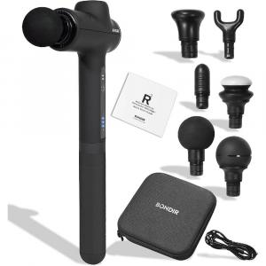 Ударный массажер для спины Bondir R2 Gun, черный