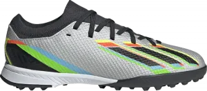 Кроссовки Adidas X Speedportal.3 TF J 'Silver Metallic Black', серебряный