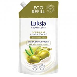 Luksja Creamy & Soft Oliwka i Jogurt заправка - жидкое мыло, 900 ml