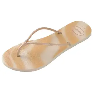 Havaianas Шлепанцы на резиновой подошве унисекс бежевые