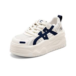 C°BANNER Женские низкие повседневные туфли бежево-голубые, цвет Beige Blue