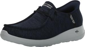 Мужские кроссовки Skechers Go Walk Max Free Hands слипоны, темно-синий