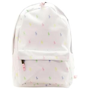 Polo Ralph Lauren Полиэстеровый рюкзак унисекс белый