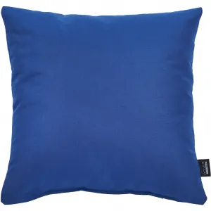 Декоративная подушка Outside Водонепроницаемая однотонная уличная подушка, включая наполнитель Done., темно-синий