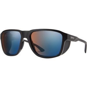 Солнцезащитные очки Smith Embark ChromaPop Polarized Smith, Matte Black/ChromaPop Glacier Photochromic Copper Blue Mirror