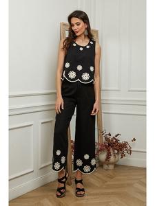 Тканевые брюки Plume, черный