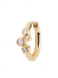 Серьга Elena из желтого золота с бриллиантами Maria Black, золотой