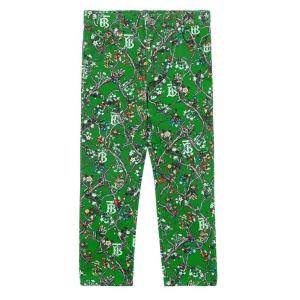 Джинсы Burberry Kids с монограммой, мультиколор