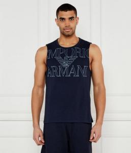 Майка Emporio Armani Regular Fit, синий