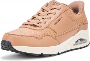 Мужские слипоны Skechers Uno - Banksia Luxe без использования рук, Tan