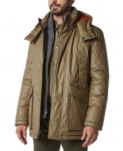 Мужская парка oxley tumbled resin parka Marc New York