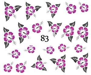 Водные наклейки для ногтей - №83, inna