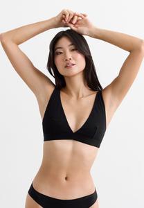 Бюстгальтер Erlich Textil CASUAL PLUNGE, Schwarz/Black