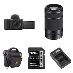 Беззеркальная камера Sony ZV-E10 II Mirrorless Camera with 16-50mm and 55-210mm