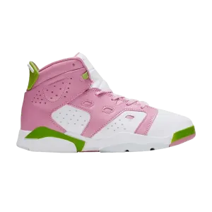 Кроссовки Jordan 6-17-23 PS 'Elemental Pink Vivid Green', розовый