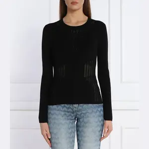 Облегающий свитер Patrizia Pepe, черный