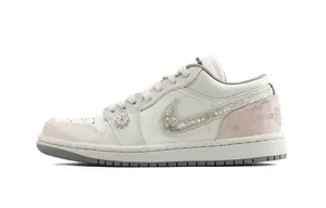 Jordan Кроссовки Air 1 Sweetheart Princess низкие винтажные баскетбольные женские beige pink