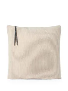 Подушка в рубчик (40 x 40 см) Brunello Cucinelli, бежевый