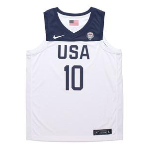 Футболка sw fan edition 2019 19 чемпионат мира сборная сша татум 1 0 домашняя белая Nike, белый