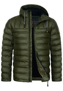 Куртка межсезонная INDICODE JEANS INAmiso, темно-зеленый