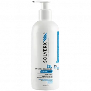 Solverx Atopic Skin гель для умывания и снятия макияжа, 200 мл